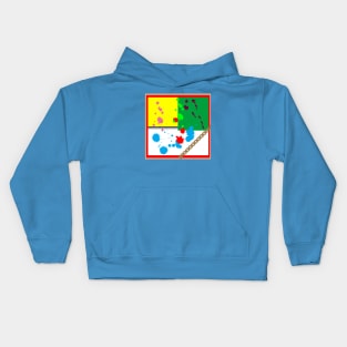 Colorful abstract art Kids Hoodie